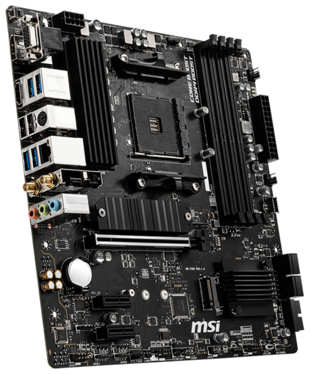 MSI B550M PRO-VDH WIFI placa base AMD B550 Zócalo AM4 micro ATX