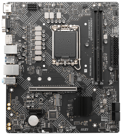 MSI PRO H610M-G DDR4 placa base Intel H610 LGA 1700 micro ATX