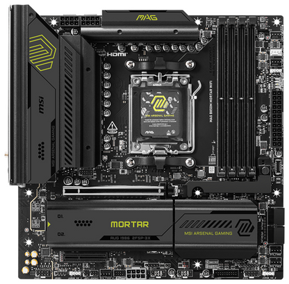 MSI MAG B850M MORTAR WIFI placa base AMD B850 Zócalo AM5 micro ATX