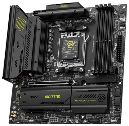 MSI MAG B850M MORTAR WIFI placa base AMD B850 Zócalo AM5 micro ATX