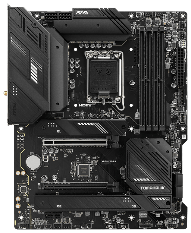 MSI MAG B760 TOMAHAWK WIFI placa base Intel B760 LGA 1700 ATX