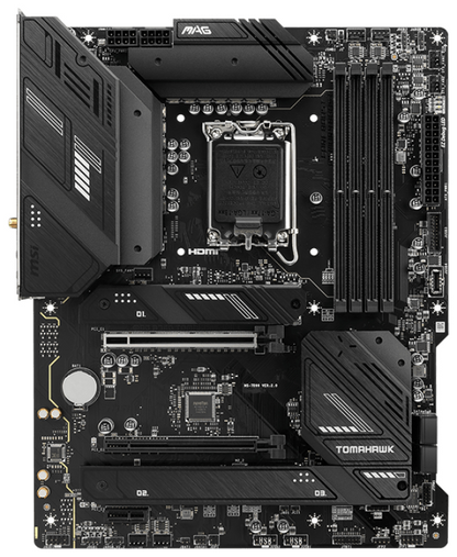 MSI MAG B760 TOMAHAWK WIFI placa base Intel B760 LGA 1700 ATX