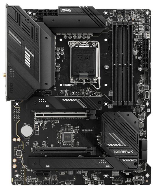 MSI MAG B760 TOMAHAWK WIFI placa base Intel B760 LGA 1700 ATX