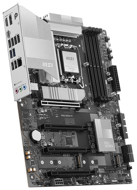 MSI PRO B860-P placa base Intel B860 LGA 1851 (Socket V1) ATX