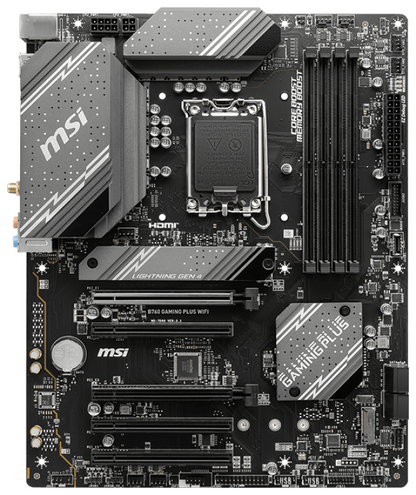 MSI B760 GAMING PLUS WIFI placa base Intel B760 LGA 1700 ATX