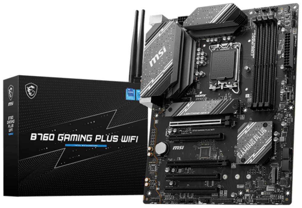 MSI B760 GAMING PLUS WIFI placa base Intel B760 LGA 1700 ATX
