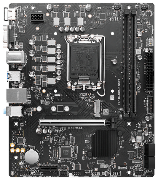 MSI PRO H610M-E DDR4 placa base Intel H610 LGA 1700 micro ATX