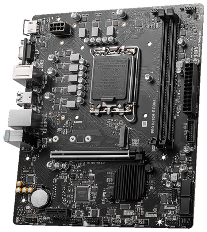 MSI PRO H610M-E DDR4 placa base Intel H610 LGA 1700 micro ATX