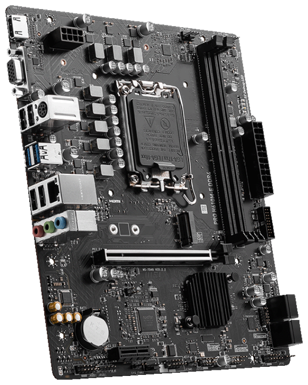 MSI PRO H610M-E DDR4 placa base Intel H610 LGA 1700 micro ATX