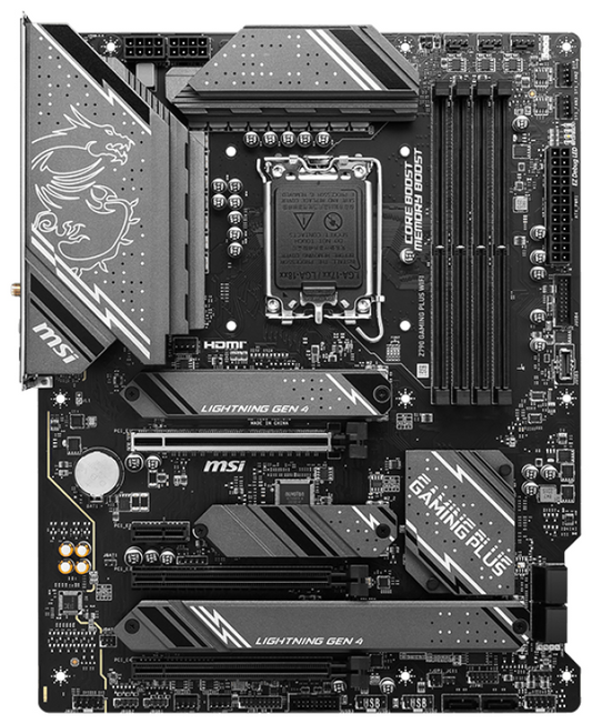 MSI Z790 GAMING PLUS WIFI placa base Intel Z790 LGA 1700 ATX
