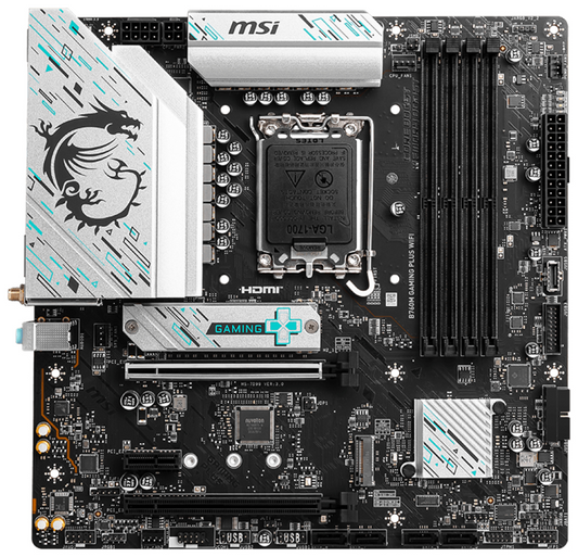 MSI B760M GAMING PLUS WIFI placa base Intel B760 LGA 1700 micro ATX