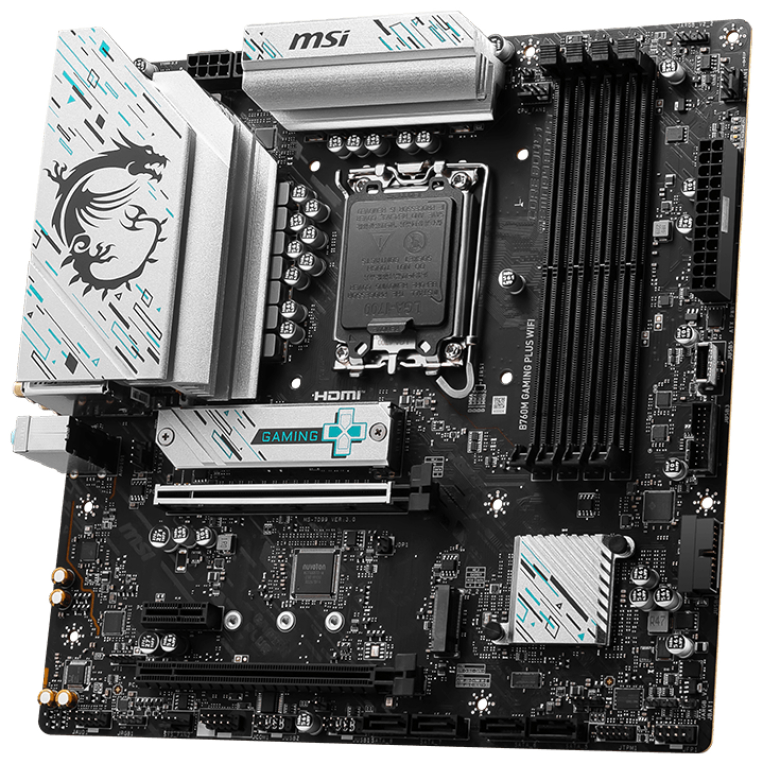 MSI B760M GAMING PLUS WIFI placa base Intel B760 LGA 1700 micro ATX