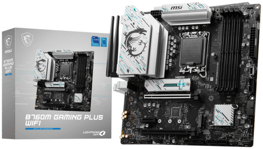 MSI B760M GAMING PLUS WIFI placa base Intel B760 LGA 1700 micro ATX