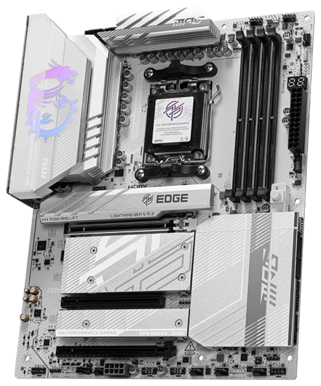 MSI MPG B850 EDGE TI WIFI placa base AMD B850 Zócalo AM5 ATX