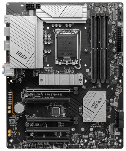MSI PRO B760-P II placa base Intel B760 LGA 1700 ATX