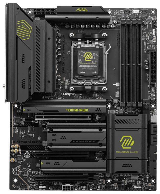 MSI MAG X870E TOMAHAWK WIFI placa base AMD X870E Zócalo AM5 ATX
