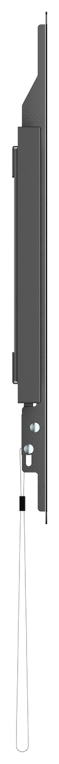 AISENS Soporte Eco Ultra Delgado Para Monitor/TV 75kg de 43''-100'', Negro
