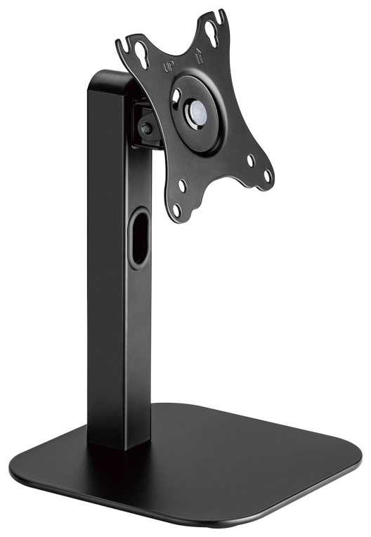 AISENS Soporte de Mesa Eco Giratorio e Inclinable Para Monitor/POS 2.5kg de 10''-24'', Negro