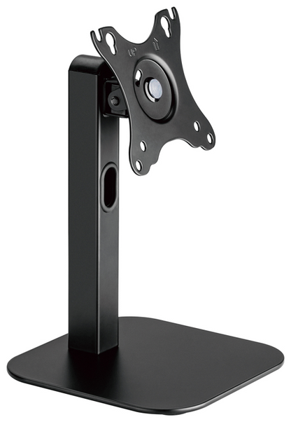 AISENS Soporte de Mesa Eco Giratorio e Inclinable Para Monitor/POS 2.5kg de 10''-24'', Negro