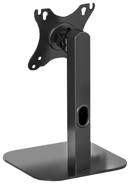 AISENS Soporte de Mesa Eco Giratorio e Inclinable Para Monitor/POS 2.5kg de 10''-24'', Negro