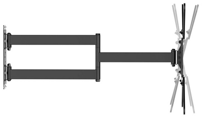 AISENS WT65TSLE-383 soporte para TV 165,1 cm (65'')