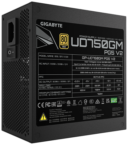 GIGABYTE UD750GM PG5 V2 Fuente de Alimentacion