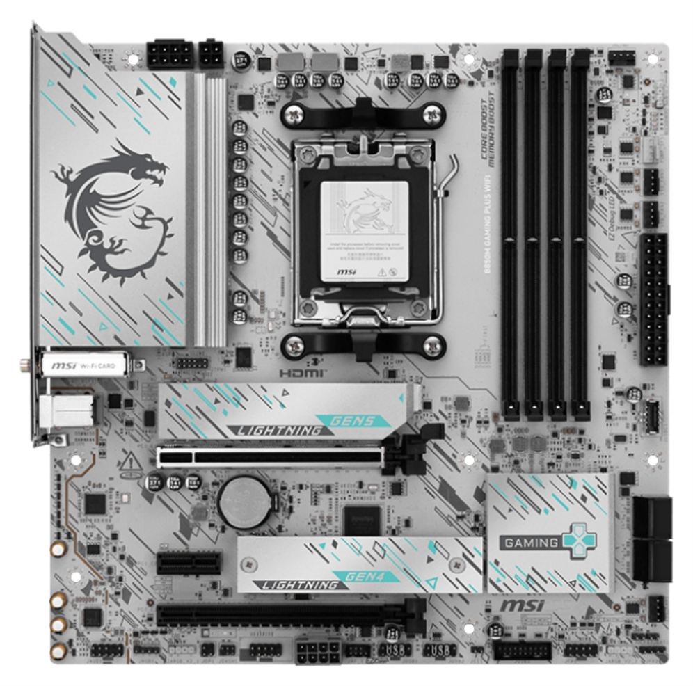 MSI B850M GAMING PLUS WIFI AMD B850 Zócalo AM5 micro ATX