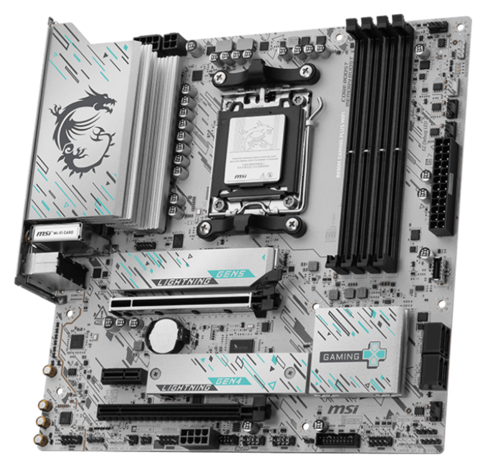 MSI B850M GAMING PLUS WIFI AMD B850 Zócalo AM5 micro ATX