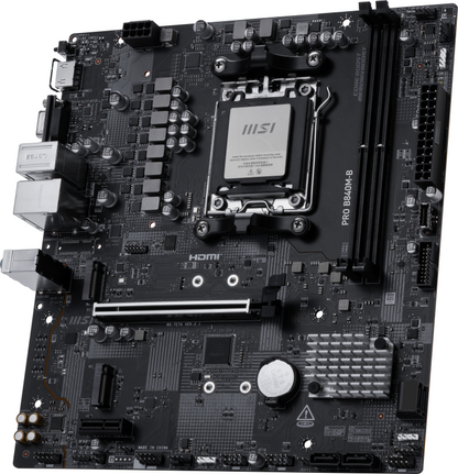 MSI PRO B840M-B placa base AMD B840 Zócalo AM5 micro ATX