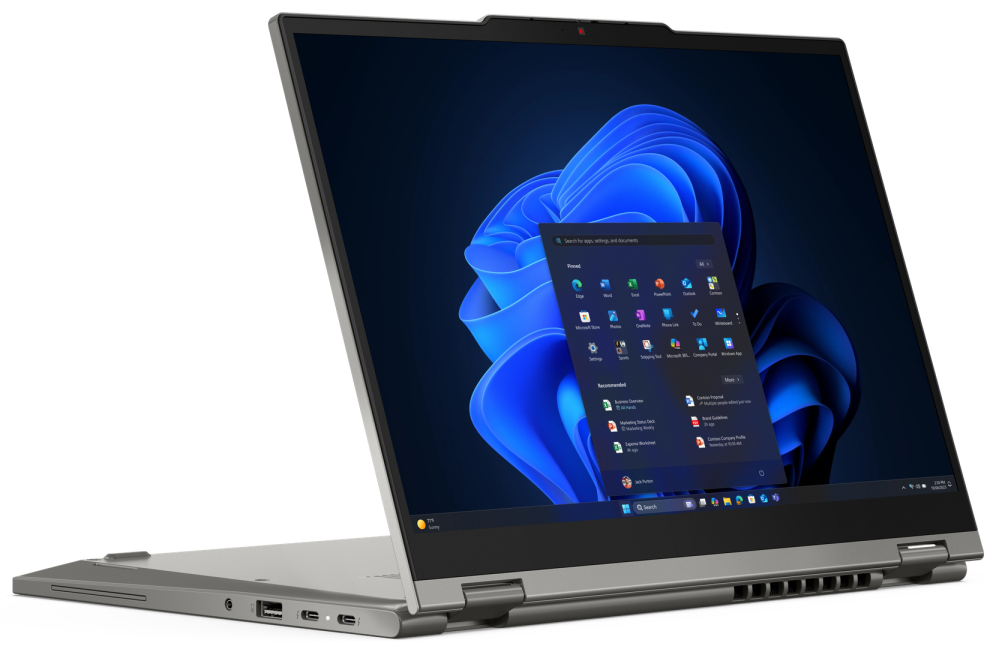 Lenovo ThinkPad L13 2-in-1 Gen 6 (Intel) Intel Core Ultra 5 225U Hibrido (2-en-1) 33,8 cm (13.3'') Pantalla tactil WUXGA 16 GB LPDDR5x-SDRAM 512 GB SSD Wi-Fi 6E (802.11ax) Windows 11 Pro Espanol Gris