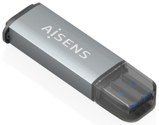 AISENS ASCR-2A09-GR lector de tarjeta USB 3.2 Gen 1 (3.1 Gen 1) Type-A