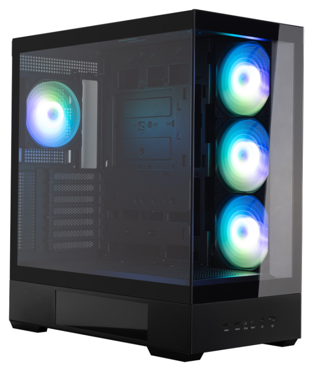 Zalman P40 DS BLACK Midi Tower Negro