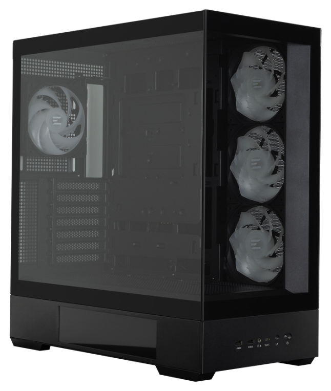 Zalman P40 DS BLACK Midi Tower Negro