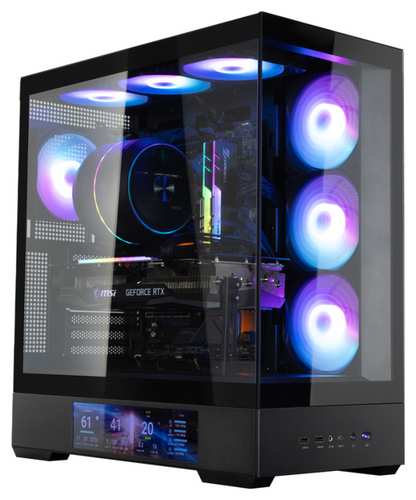 Zalman P40 DS BLACK Midi Tower Negro