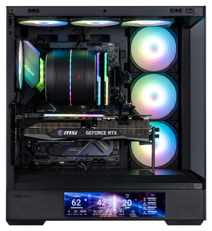 Zalman P40 DS BLACK Midi Tower Negro