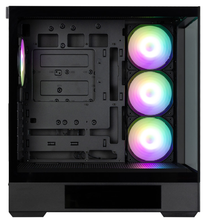 Zalman P40 DS BLACK Midi Tower Negro