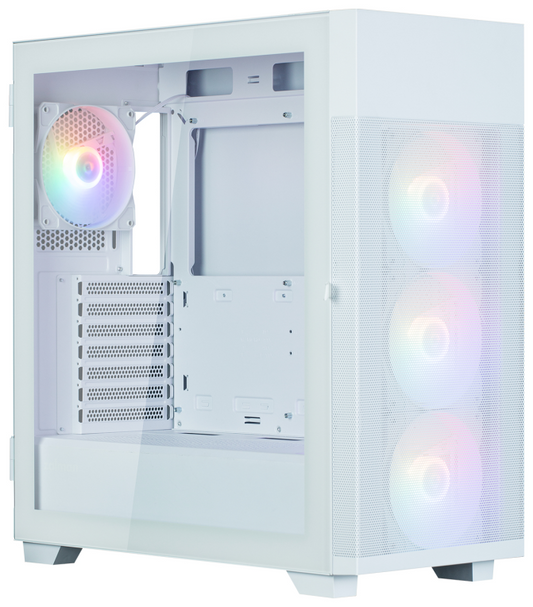 Zalman S5 NEO WHITE Midi Tower Blanco