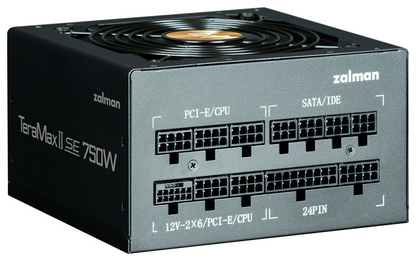 Zalman TeramaxII SE unidad de fuente de alimentacion 750 W 18+10 pin ATX ATX Negro
