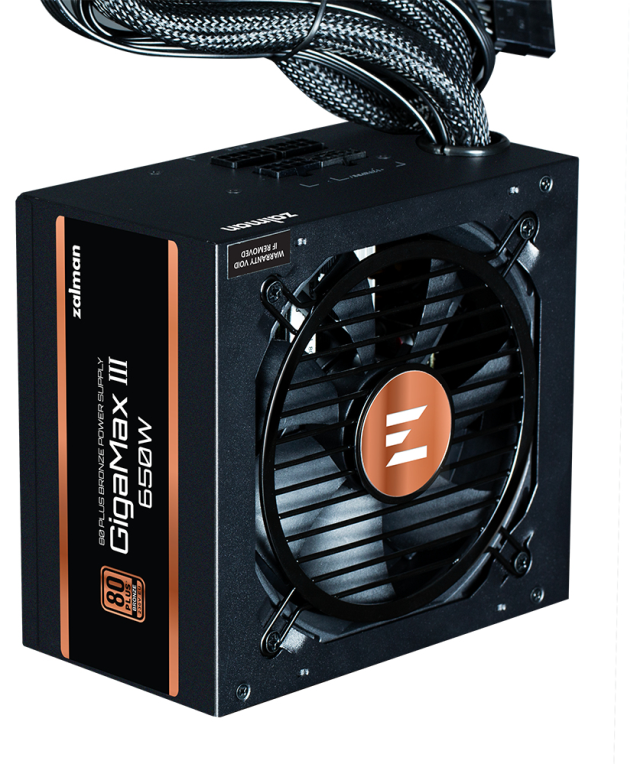 Zalman GigaMax III unidad de fuente de alimentacion 850 W ATX Negro
