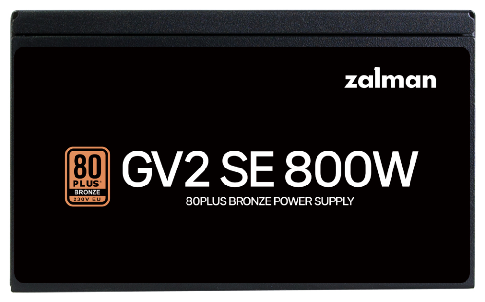 Zalman GV2SE unidad de fuente de alimentacion 800 W 20+4 pin ATX ATX Negro