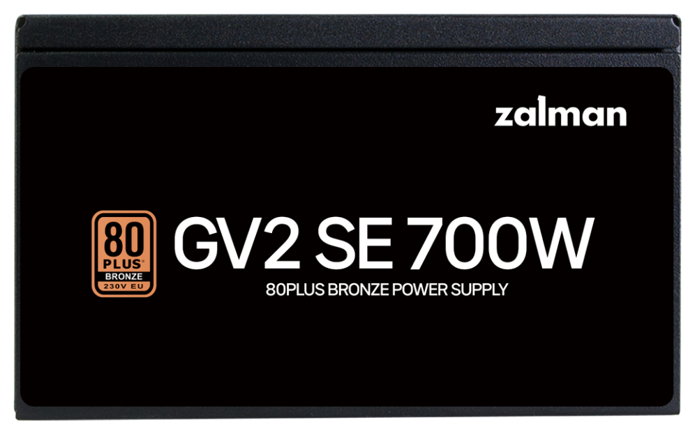 Zalman ZM700-GV2SE unidad de fuente de alimentacion 700 W 20+4 pin ATX ATX Negro