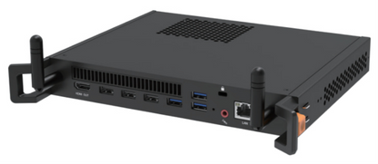 MAXHUB MT71E PCs/estación de trabajo Intel® Core™ i5 i5-12450H 12 GB DDR4-SDRAM 256 GB Windows 11 Pro Chasis montado en bastidor Mini PC Negro