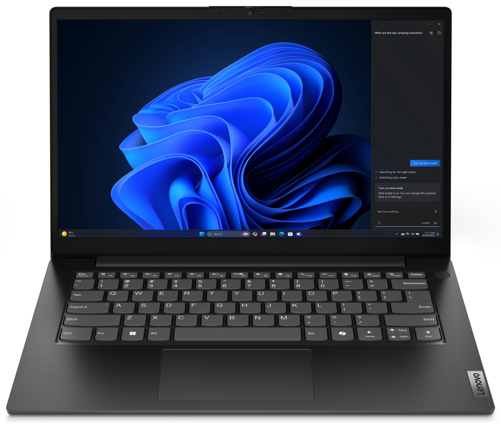 Lenovo V14 G5 IRL Intel® Core™ i5 i5-13420H Portatil 35,6 cm (14'') Full HD 8 GB DDR5-SDRAM 512 GB SSD Wi-Fi 6 (802.11ax) Windows 11 Home Espanol Negro