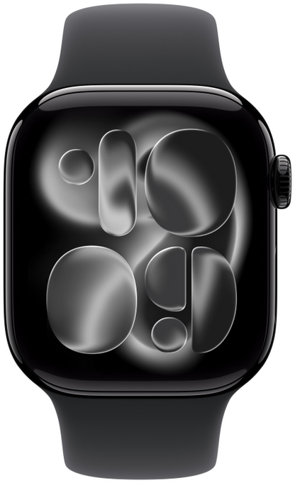 Apple Watch Series 11 OLED 42 mm Digital 374 x 446 Pixeles Pantalla tactil 5G Negro Wifi GPS (satelite)