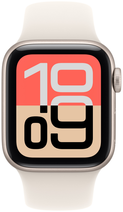 Apple Watch SE (3nd generation) OLED 40 mm Digital 324 x 394 Pixeles Pantalla tactil 5G Beige Wifi GPS (satelite)