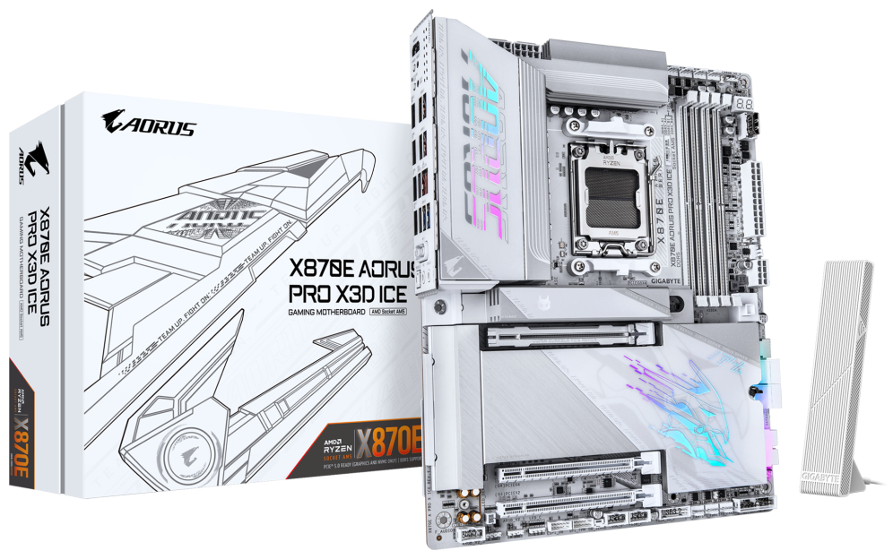 GIGABYTE X870E AORUS PRO X3D ICE Placa Base