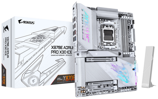 GIGABYTE X870E AORUS PRO X3D ICE Placa Base