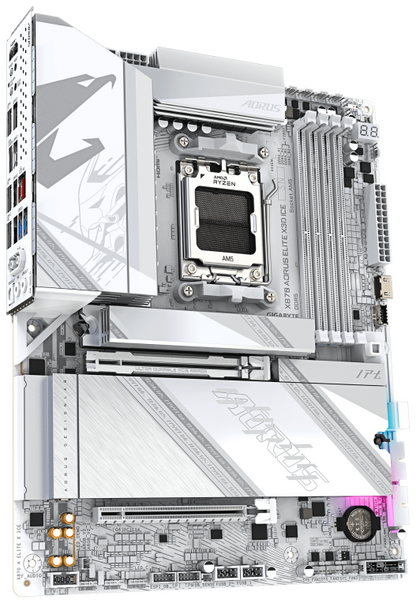 GIGABYTE X870 AORUS ELITE X3D ICE Placa Base