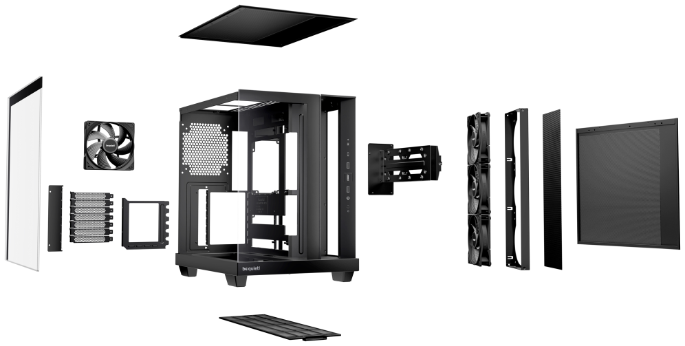 be quiet! Light Base 500 Midi Tower Negro