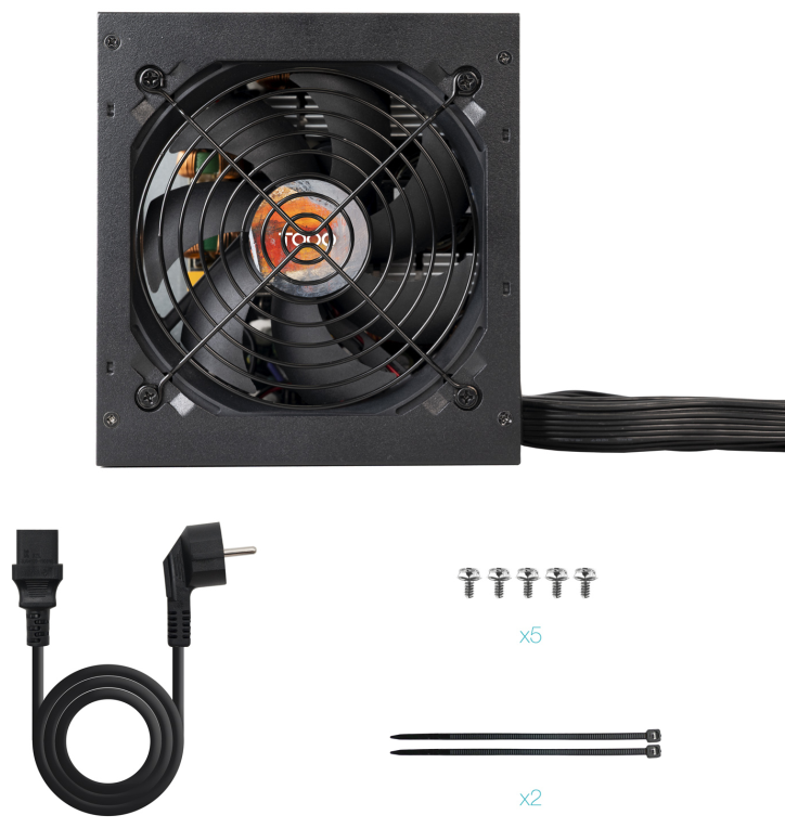 TooQ Fuente de alimentacion ATX 750W APFC 80Plus Bronze